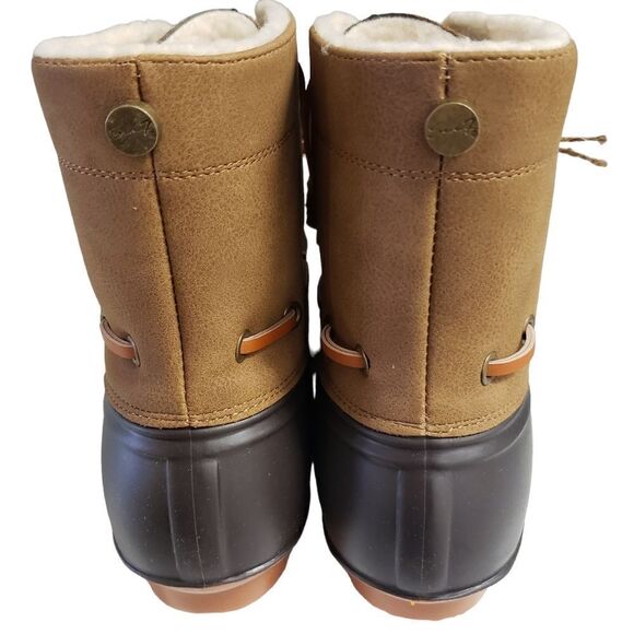 Seven7 Womens Hollis Duckboot Chocolate Size 7 - Picture 3 of 10